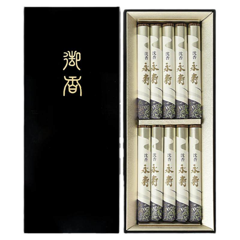 日本香堂NipponKodo沉香伽罗永寿系列供佛日式线香礼盒装