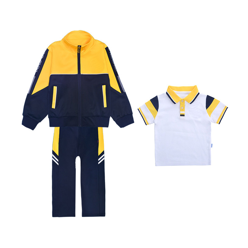 中小学生校服班服春夏三四件套