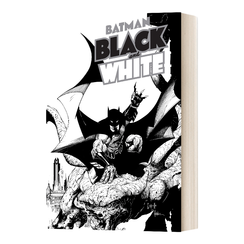 英文原版 Batman Black & White 蝙蝠侠 黑与白 精装 英文版 进口英语原版书籍