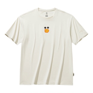 安踏×LINE FRIENDS联名丨情侣速干休闲短袖t恤男女同款172628119