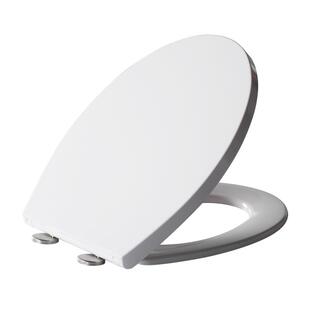 脲醛加厚马桶盖 家用通用V型U型O型缓降厕所板老式座圈坐便器盖子