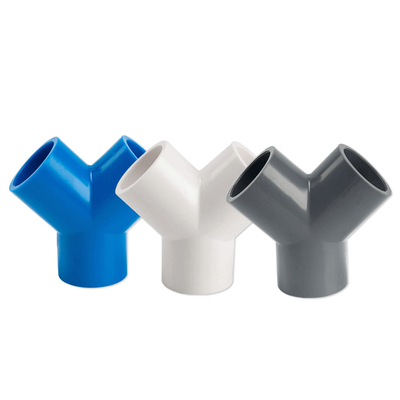 顶建pvcY型三通厂家直销