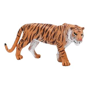 实心儿童仿真动物玩具野生动物模型老虎东北虎西伯利亚虎礼物摆件