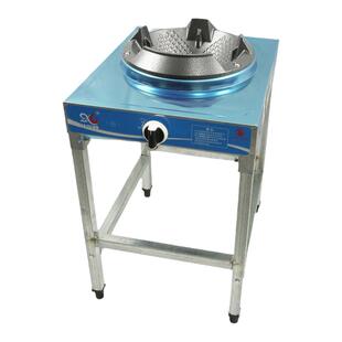 猛火灶商用单灶中压饭店专用摆摊煤气液化气简易架子带熄保燃气灶