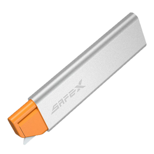 美国SafeX网红美工刀迷你拆快递包裹专用刀便携钥匙扣安全刀陶瓷刀片开快递拆封神器随身开箱小刀创意开箱刀