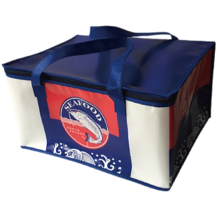 大量现货海鲜大礼包保温袋保鲜袋冷藏袋厂家直销包邮外卖通用款