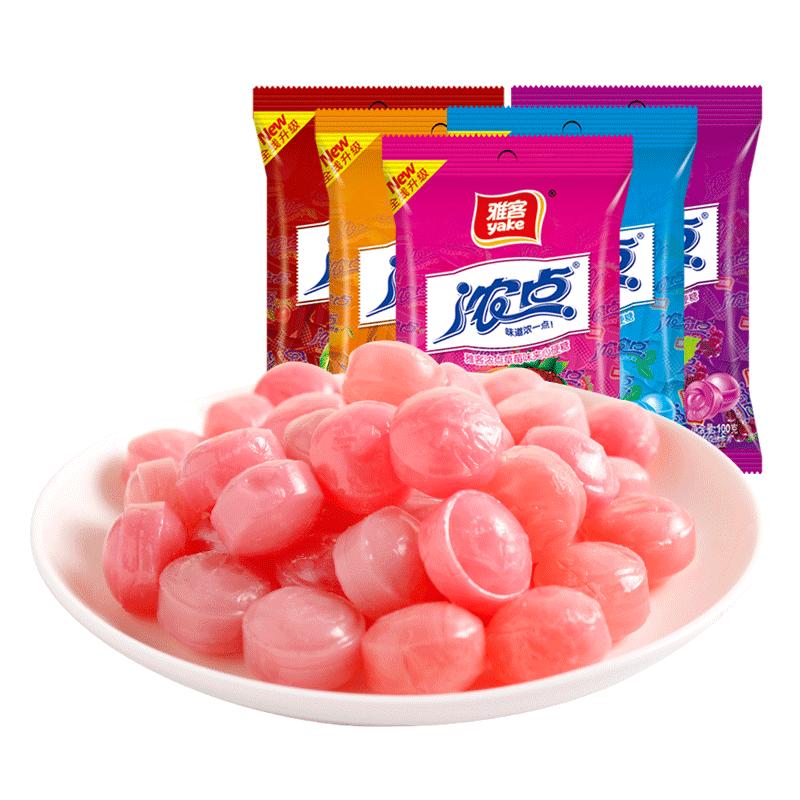 雅客夹心100g*5多口味水果硬糖