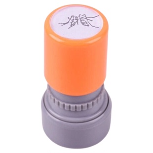 恶搞死蚊子印章玩具趣味卡通图案小蚊子动物昆虫个性盖章搞笑图章