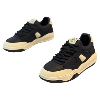 2025春季新款时尚厚底增高板鞋