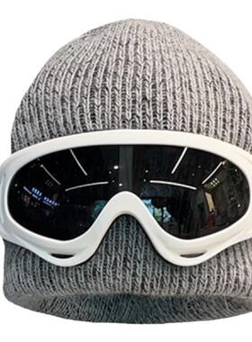 滑雪帽保暖明星同款情侣冬季兔毛