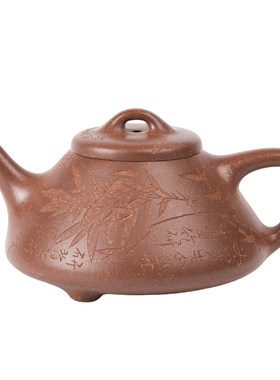 方圆宜兴紫砂一厂紫砂壶纯手工沉香段泡茶功夫茶壶子冶石瓢