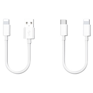 快冲冲 适用苹果iphone快充数据线超短20cm短款usb充电线0.25m便携充电宝手机短线充电线0.5m充电器线PD快充p