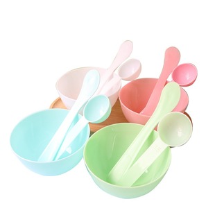 美容碗面膜碗套装调膜碗棒勺美容院水疗灌肤刷子美妆泥膜工具套装