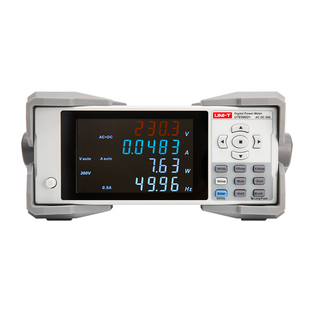 优利德UTE9802+智能电参数测量仪交直流数字功率计高精度电参数表