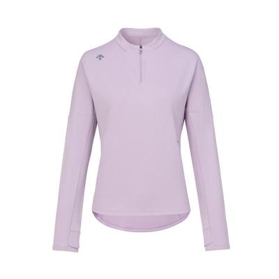 DESCENTE迪桑特WOMEN'S RUNNING 女士F360防晒吸湿速干长袖针织衫