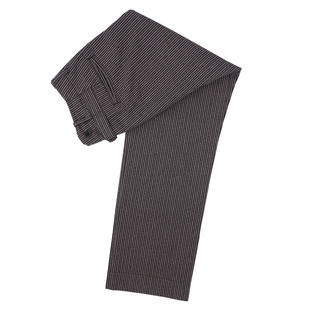 德普风格阴影条纹面料直筒胡椒美式工装复古休闲咔叽长裤子RRL