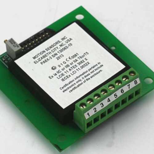MOTION SENSORS IN PA6X-3 MODULE LCIE 11 ATEX 3082 X PCA148 R