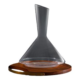 凯洛诗斜口红酒醒酒器家用高级感轻奢葡萄酒分酒壶无铅水晶玻璃