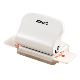 可得优多孔打孔器a4纸30孔打孔机26孔b5活页本资料文件装订器安静书6孔diy手动打洞机学生手账本文具翻页收纳