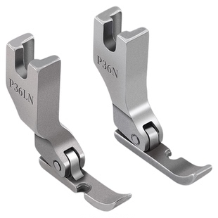 杰克全钢平车左右单边压脚P36N/P36LN工业缝纫机上拉链用半边压脚