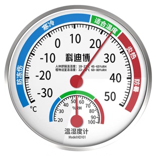 温湿度计药店专用带校准报告高精度室内温度计养殖工业实验室大棚