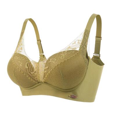 能量石文胸中脉优品无钢圈内衣