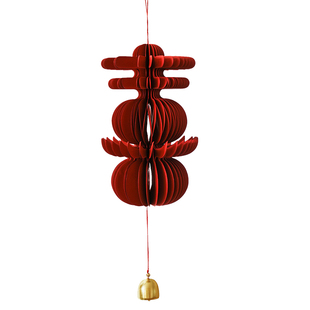 婚房布置蜂窝立体喜字挂饰结婚装饰挂件婚礼桌面摆台囍字创意摆件