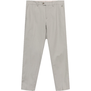 EHE男装纯棉高级直筒舒适透气薄款通勤休闲裤男春夏新款原创设计