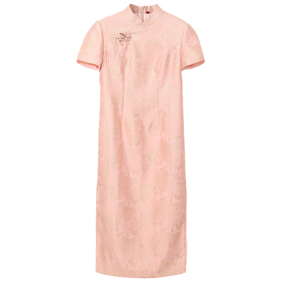 年轻妈妈结婚订婚敬酒礼服连衣裙