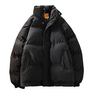 羽绒棉服男款2025冬季新款潮牌加厚修身短款外套美式宽松棉衣袄子