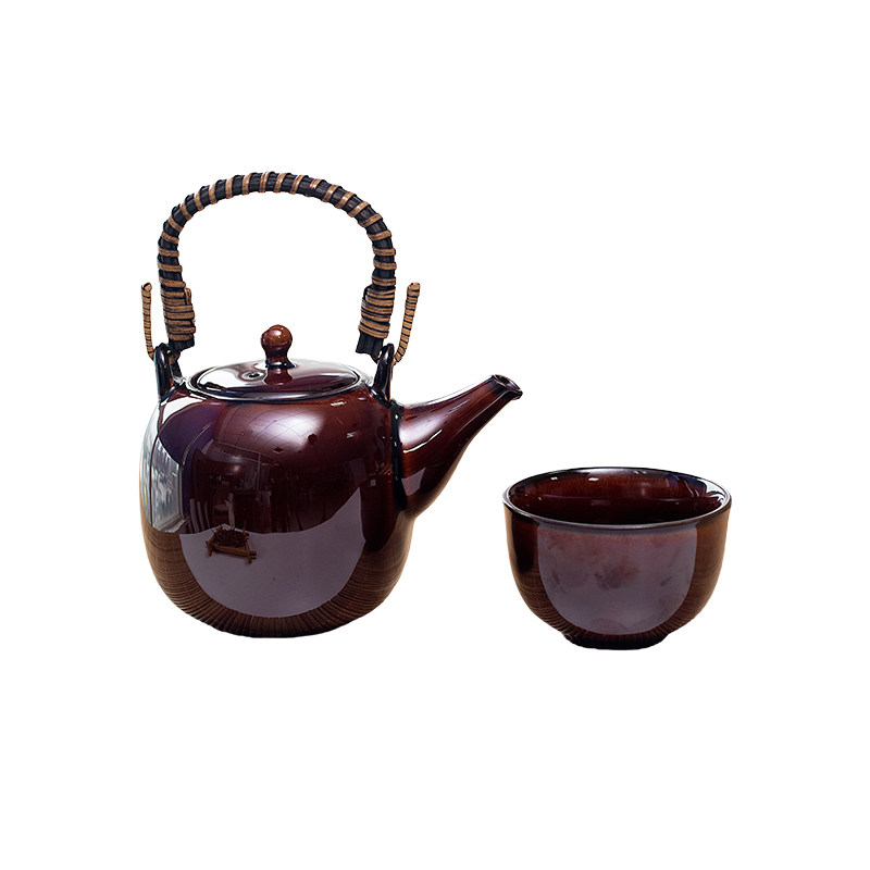 日本进口TOJIKI美浓烧茶壶茶杯