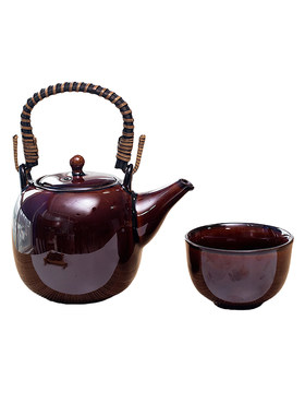 日本进口TOJIKI美浓烧茶壶茶杯
