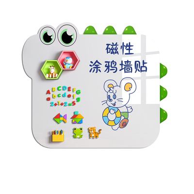白板墙贴儿童家用教学可擦写磁吸涂鸦画画墙面写字板自粘贴纸可定制可移除不伤墙小白板软白板磁性白板写字板