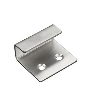 不锈钢瓷砖干挂钩墙壁u型挂件卡扣置物架方形展厅挂码配件固定件