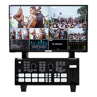 OSEE时代奥视 GoStream Deck/Duet多机位直播便携显示屏推流横竖屏录制导播切换台4路HDMI输入SDI画中画特效