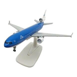 麦道dc10飞机模型20CM麦道MD-11航空 荷兰 美国飞机模型合金仿真