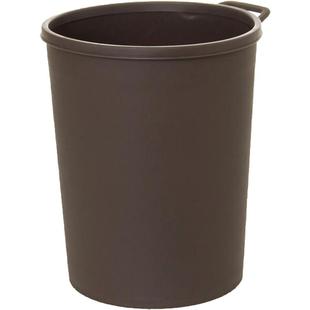 NITORI宜得利家居大容量垃圾桶办公室无盖家用纸篓带把手圆垃圾篓