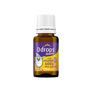 Ddrops婴幼儿维生素D3滴剂儿童滴卓思VD滴剂宝宝补钙海藻油DHA