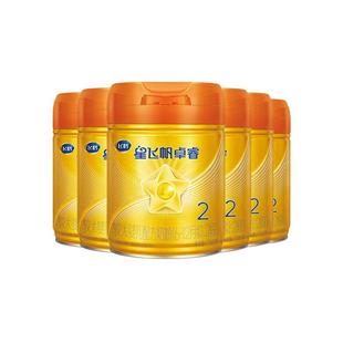 抢先购|飞鹤星飞帆卓睿ProA2β-酪蛋白2段婴幼儿奶粉758g*6罐