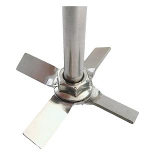 分散盘304不锈钢三叶十字片桨分散机/桨涂料搅拌叶轮电钻搅拌杆桨