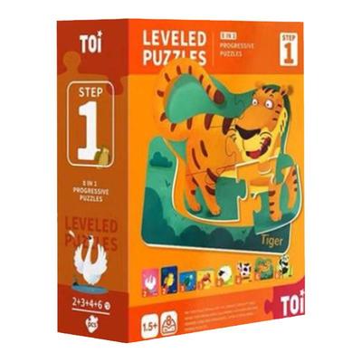 toi进阶拼图卡片式儿童益智