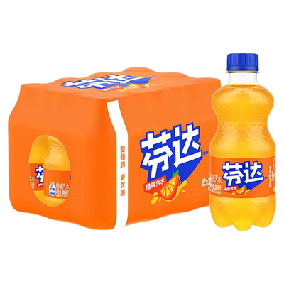 可口可乐经典口味300ml*6瓶便携小瓶雪碧碳酸饮料迷你瓶装饮品