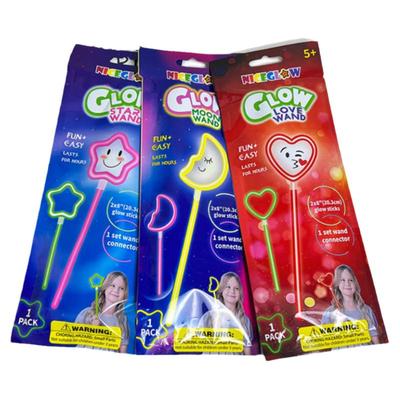 毕业礼物荧光棒星星月亮形状发光