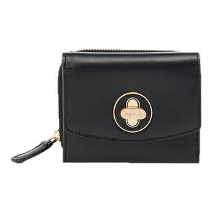 agnès b.女士皮革方钱包女士卡包证件收纳包