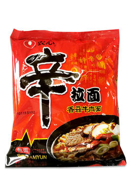 农心辛拉面香菇牛肉味整箱40袋