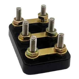 进口矿用平底三相电机接线柱接线端子架M4 M5 M8 M12孔距16 22