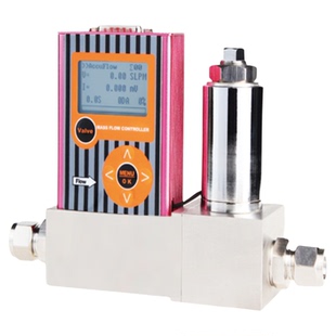 气体质量流量控制器/质量流量计/不锈钢/数字式控制/毛细管原理