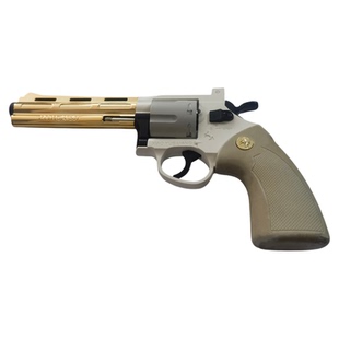 小月亮左轮zp5软蛋玩具枪道具电渡蟒蛇357手动抢全合金属收藏模型