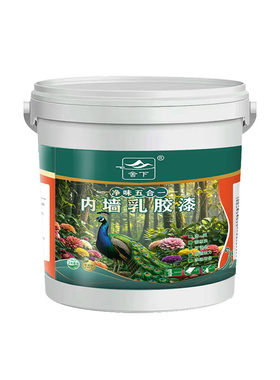 舍下网红颜色乳胶漆背景墙漆