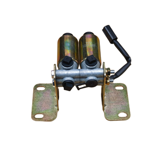 东风天锦取嘉运大货车力器电磁阀双联原厂单体大梁排气制动电磁阀